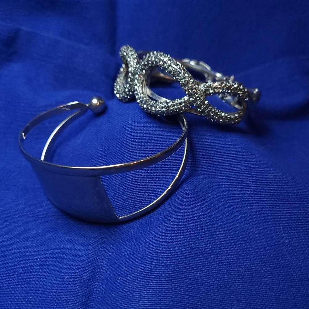 Two Cuff Bracelets